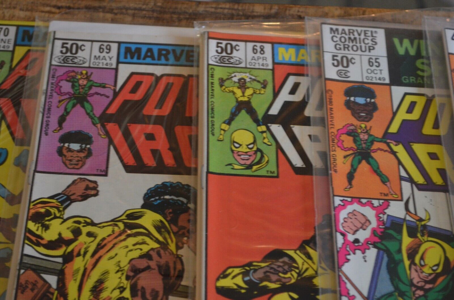 Power Man Iron Fist #55-58 60-62 65 68-72 76 80 84 more Marvel Comics Lot of 27