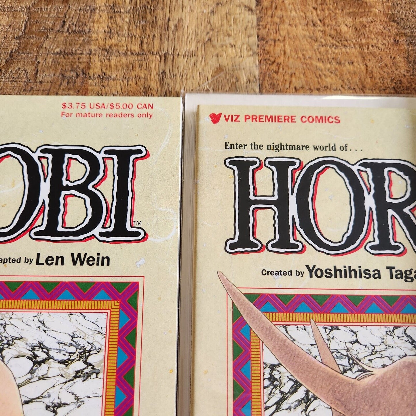 Horobi Part 1 #1-8 Viz Premiere Comics 1990 Manga Comic Book Lot Tagami NM 9.4