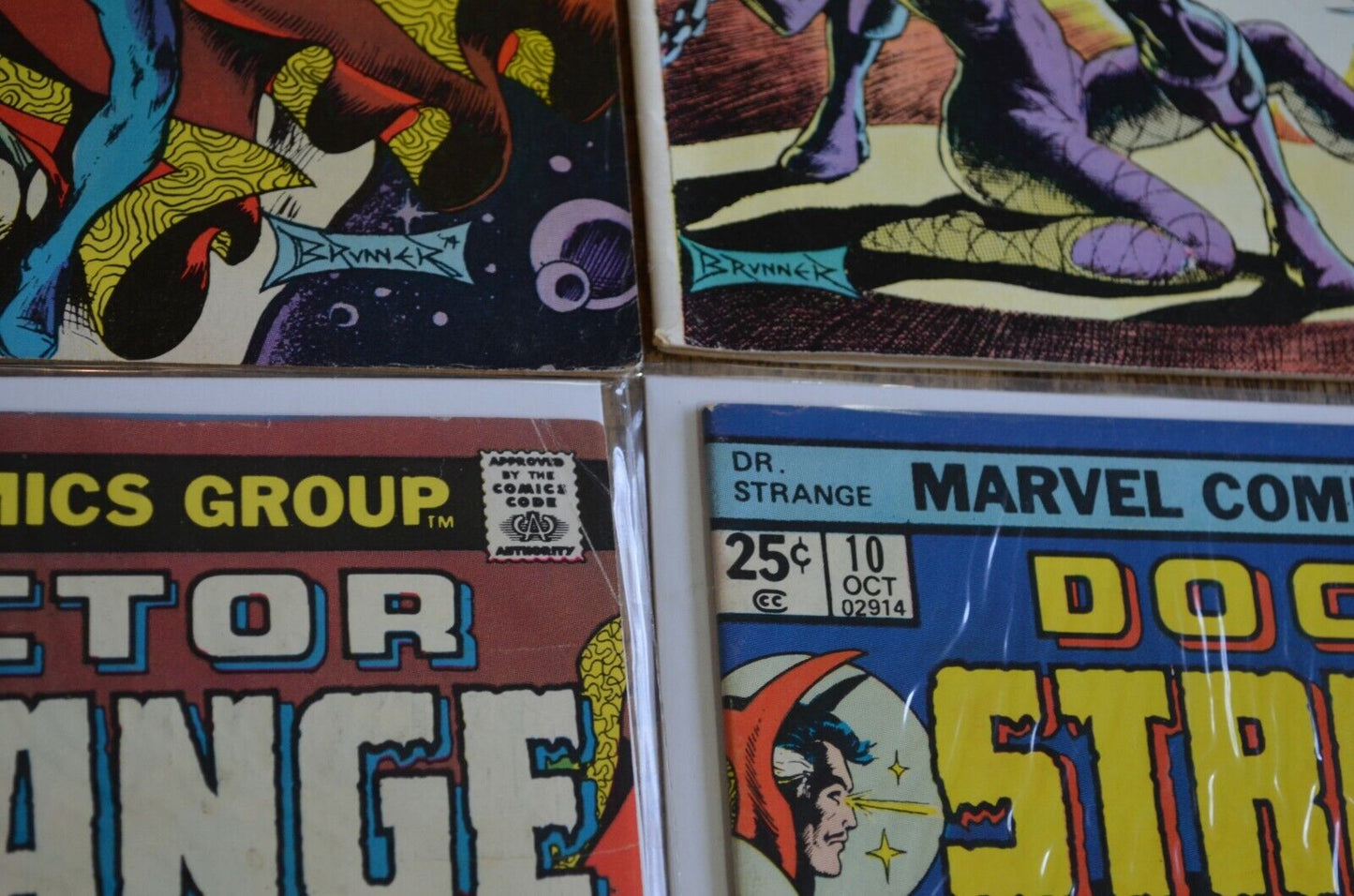 Doctor Strange #2-11 Marvel Comic Book 1974 Lot of 10 Dormammu App FN- 5.5
