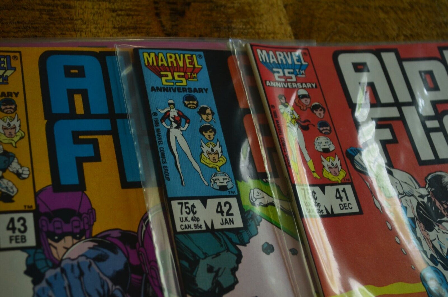Alpha Flight #41-49 50 51 52-59 Marvel Comic Book Lot of 19 NM 9.2