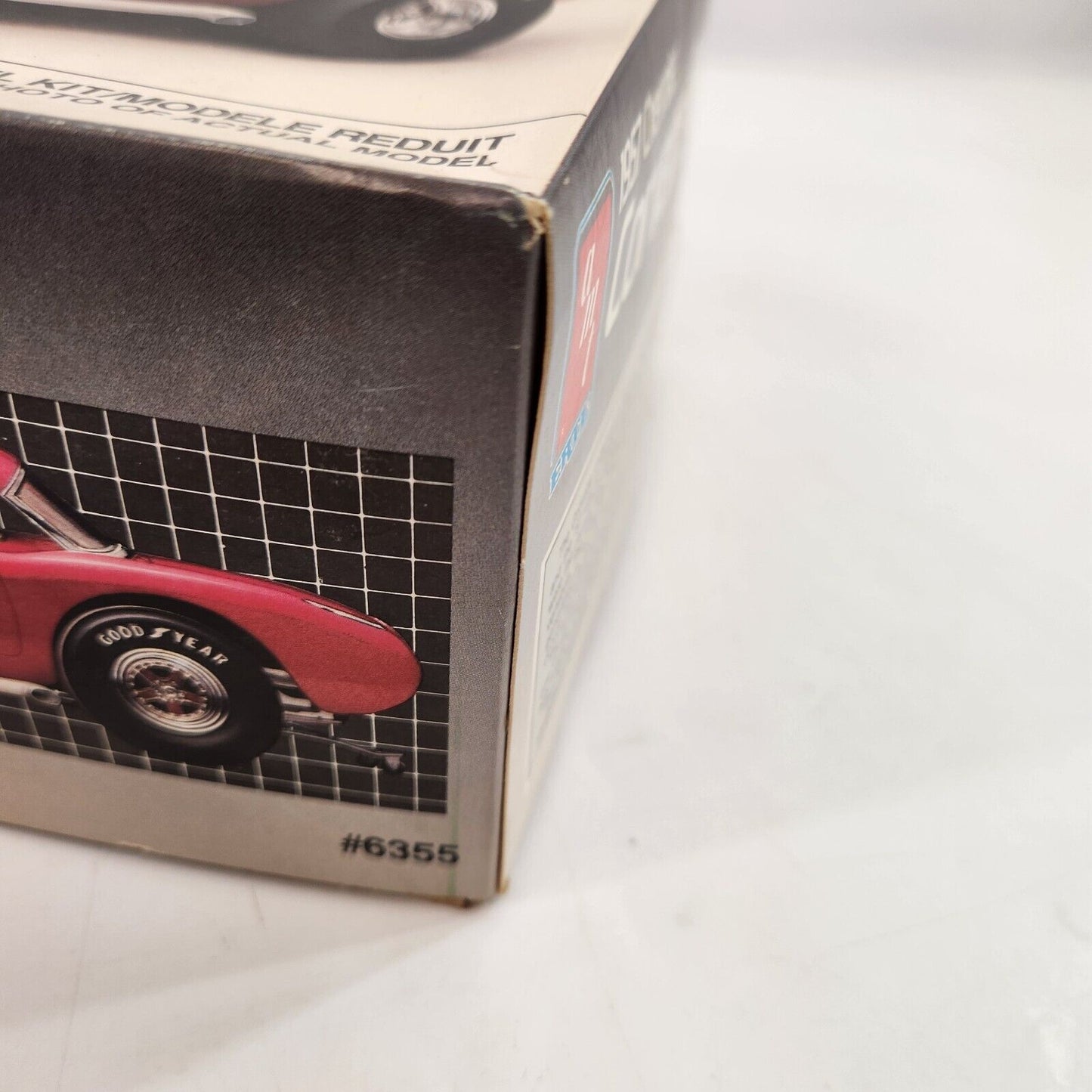 AMT ERTL 1957 Chevrolet Corvette Gasser Model Car Kit 1/25 Scale #6355 Complete