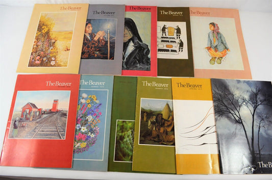 Beaver Magazine of North Hudsons Bay Canada 1970s LOT First Nations Inuit Art