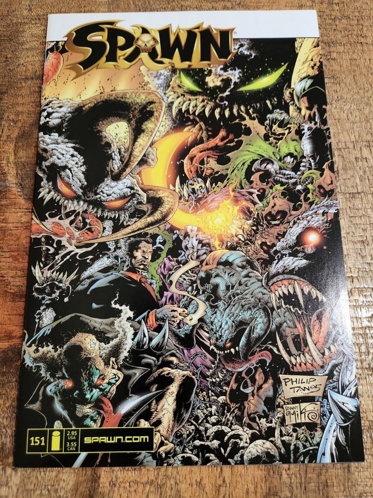 Spawn #151 Tan Cover Variant The Promise November 2005 Image Comics NM- 9.2