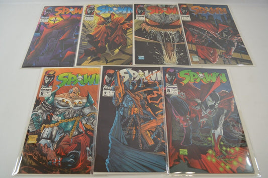 Spawn #2 3 4 5 6 7 8 Image Comics 1992-1993 Lot of 7 VF/NM 9.0