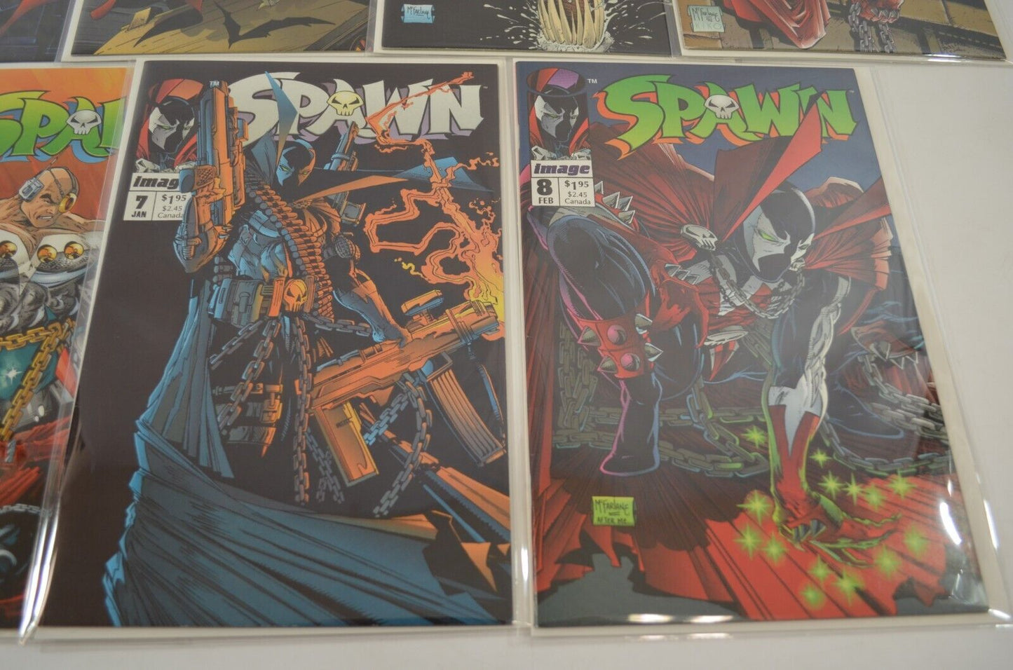 Spawn #2 3 4 5 6 7 8 Image Comics 1992-1993 Lot of 7 VF/NM 9.0