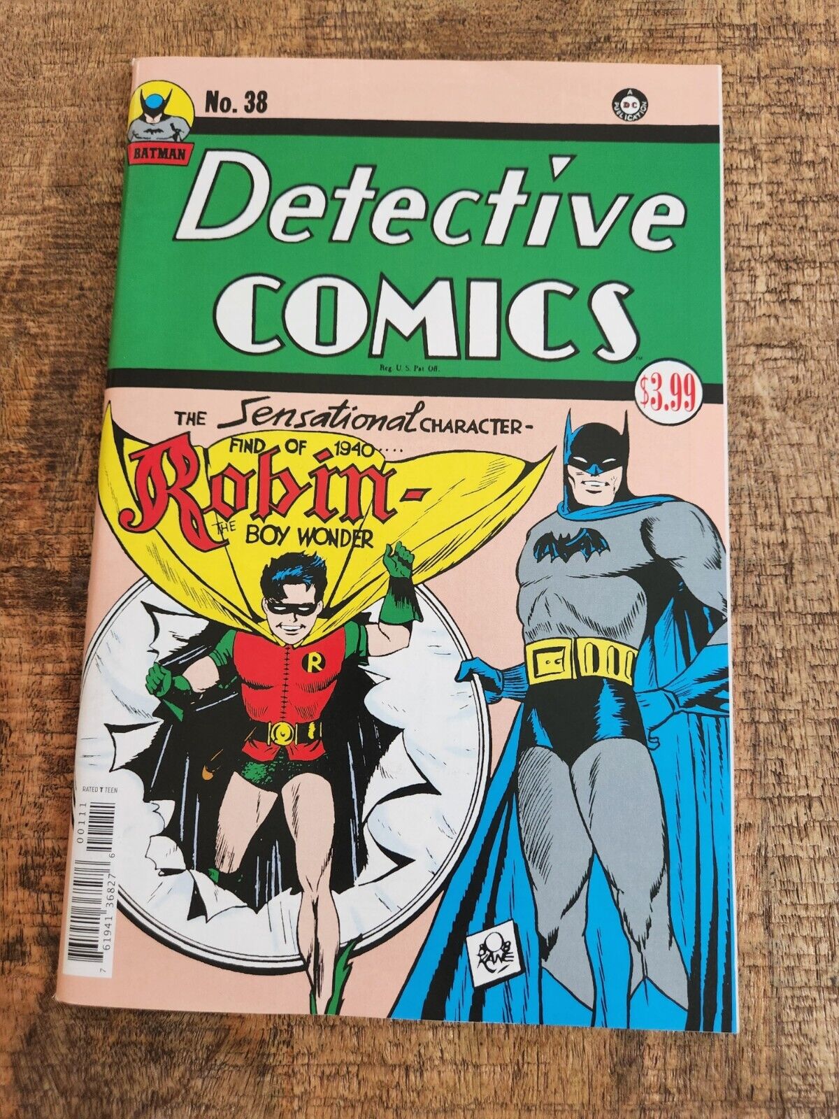 Detective Comics #38 Facsimile Edition 2020 DC Comics VF/NM 9.0