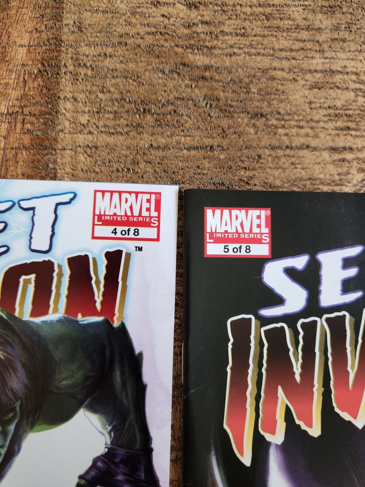 Secret Invasion #4 5 6 7 8 Marvel Comic Book Lot VF+ 8.5 Mighty Avengers 2008