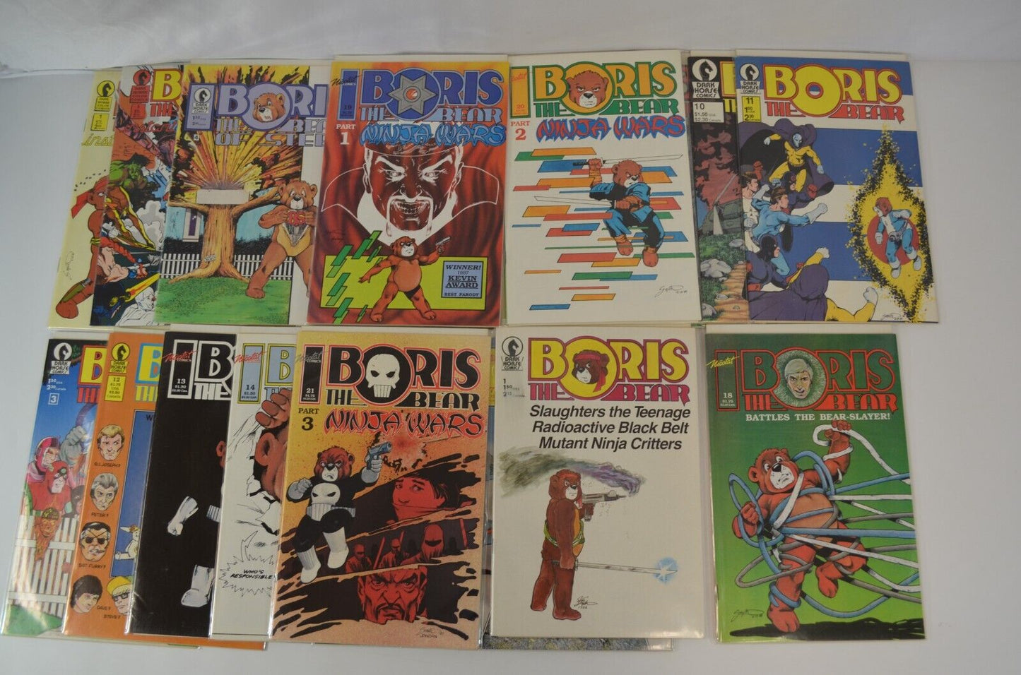 Boris the Bear 1 3-21 Instant Color Classics 1 3 Dark Horse 1980s Comic Books VF