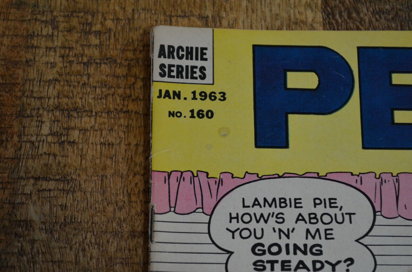 PEP Comics #160 Archie Group Series January 1963 Silver Age GD+ 3.0
