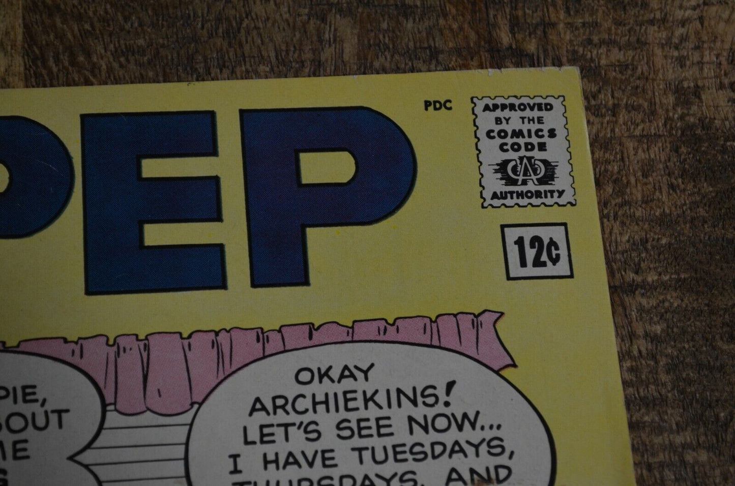PEP Comics #160 Archie Group Series January 1963 Silver Age GD+ 3.0