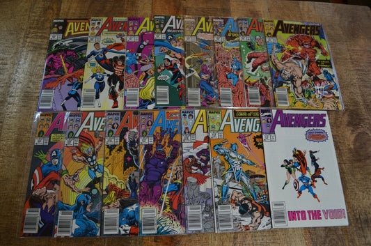 Avengers #299-303 305-314 Marvel Comic Book Lot of 15 NM 9.2 Newsstand Ed