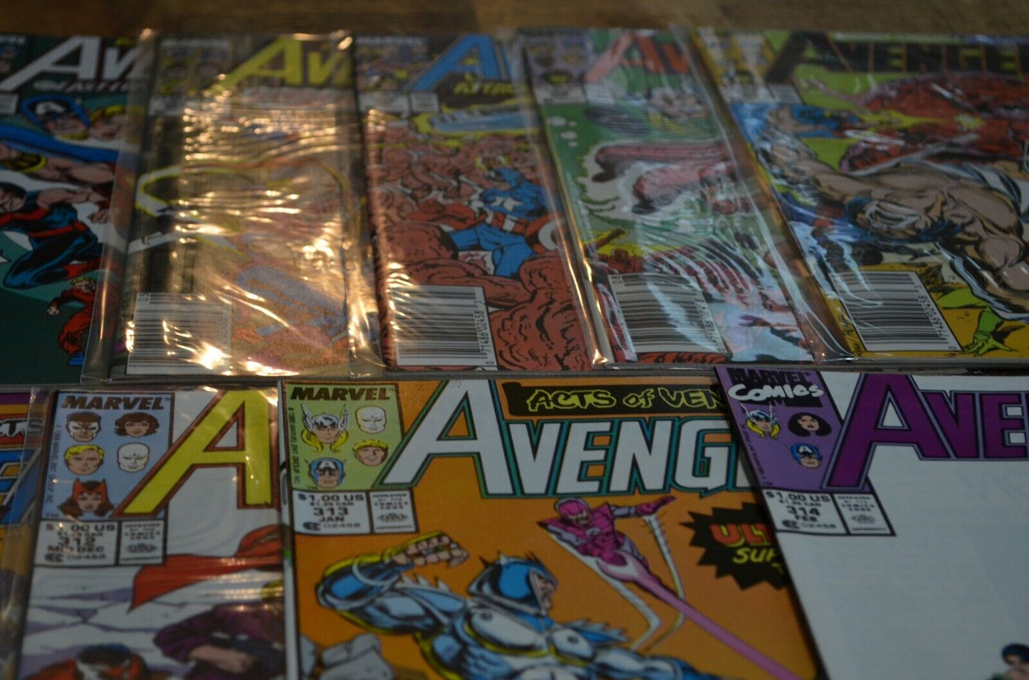Avengers #299-303 305-314 Marvel Comic Book Lot of 15 NM 9.2 Newsstand Ed