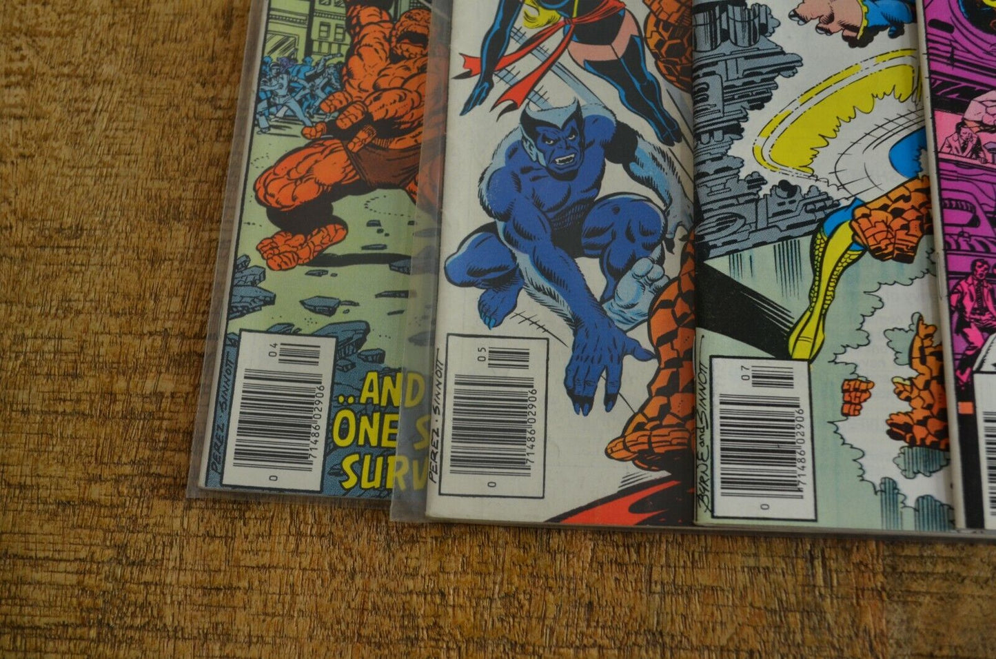 Marvel Two in One #38-51 53 55-60 Comic Book Lot of 21 Newsstand Thing Vision