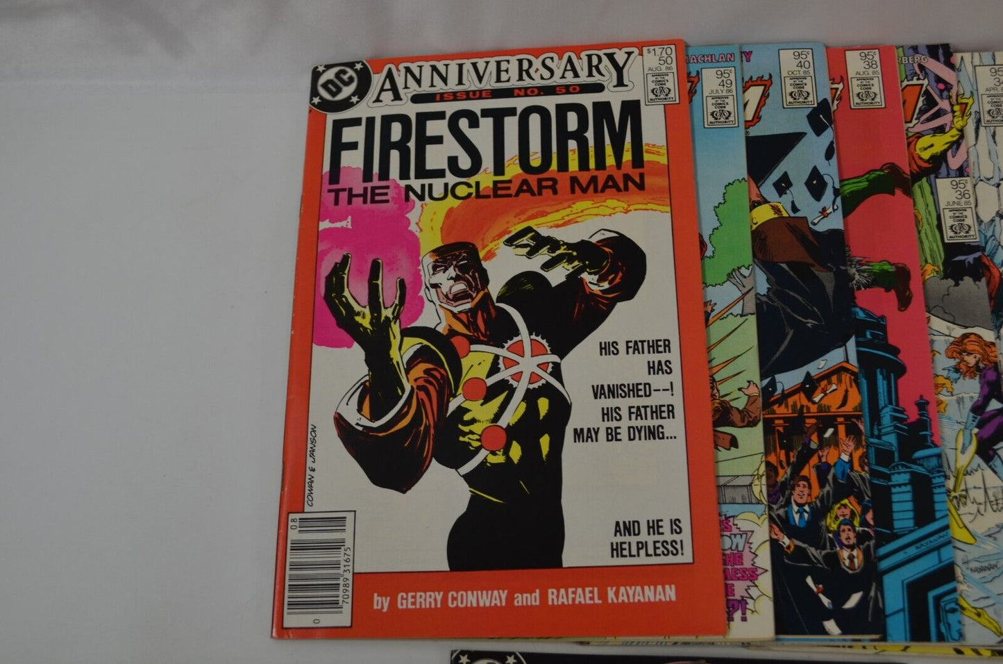 Firestorm Nuclear Man 2-78 + Annuals Incomplete Run DC Comic Lot CPV Newsstand