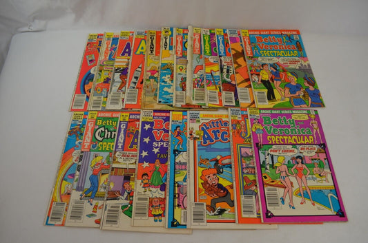 Archie Giant Series Betty Veronica Spectacular Christmas Bronze Age Comics LOT