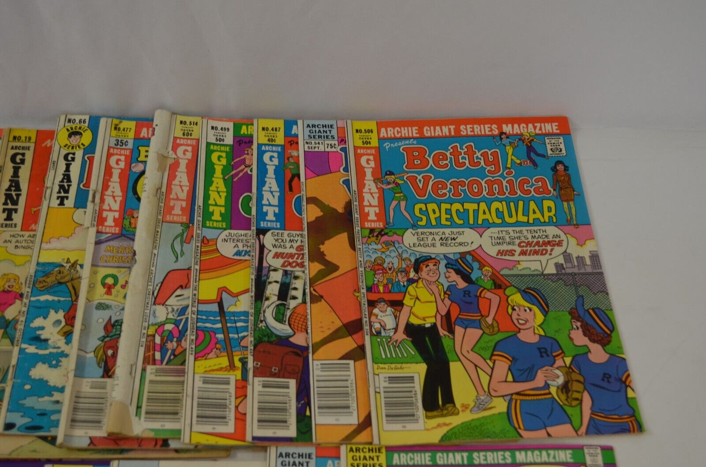 Archie Giant Series Betty Veronica Spectacular Christmas Bronze Age Comics LOT
