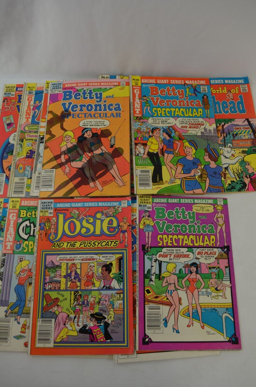 Archie Giant Series Betty Veronica Spectacular Christmas Bronze Age Comics LOT