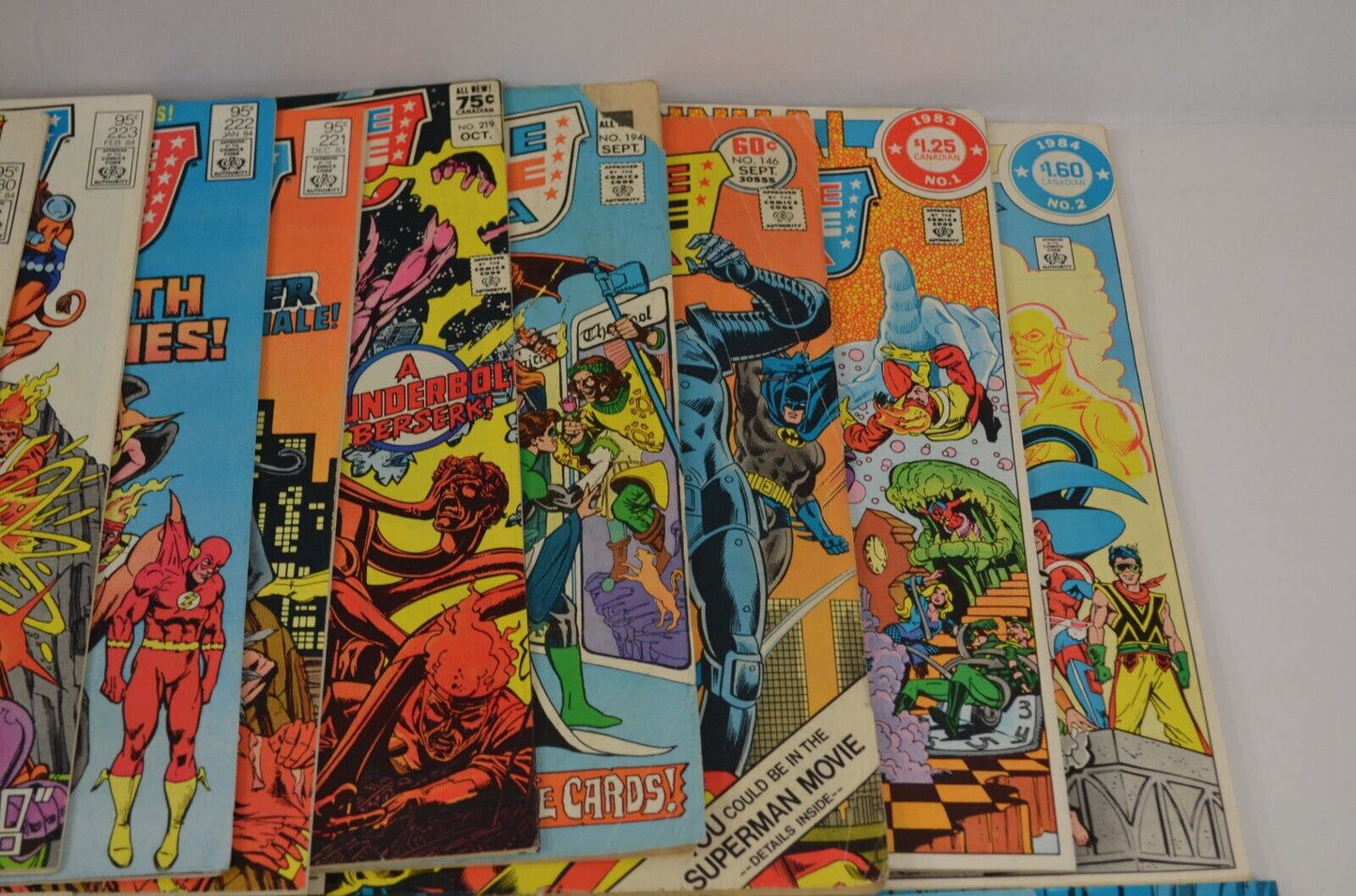 Justice League of America 146 194 219 221-223 230 233-239 +++ DC Comics Lot