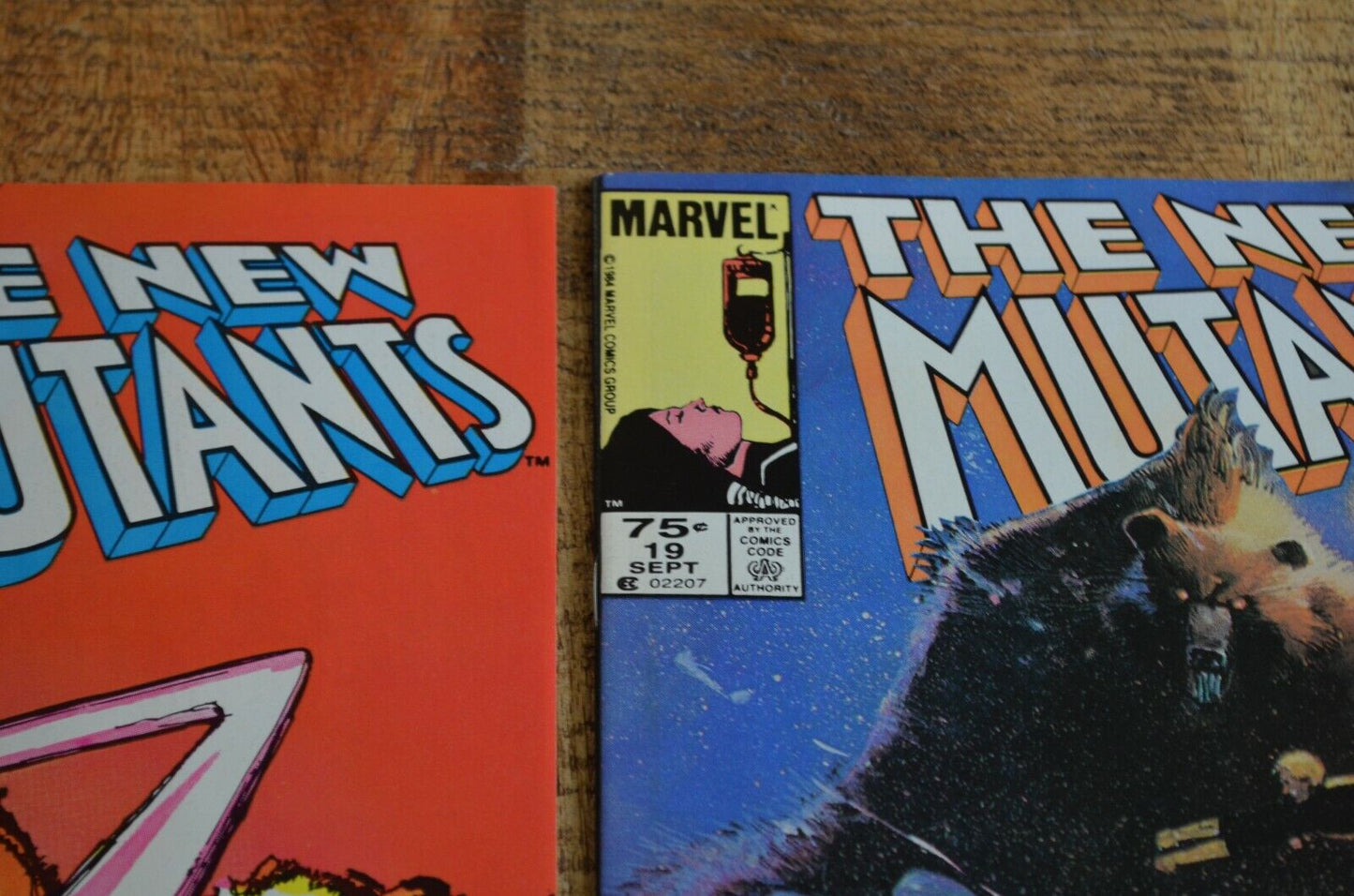 New Mutants #15 17 19-23 Marvel Comic Book Lot of 7 NM 9.2 incl 3 Canadian Price