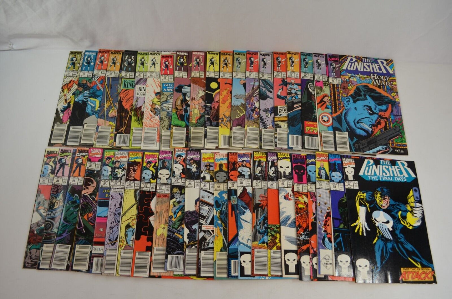 Punisher #11 12 13 14 15 16 17 18 19 20 21 22 23-54 Marvel Comic Book Lot VF 8.0