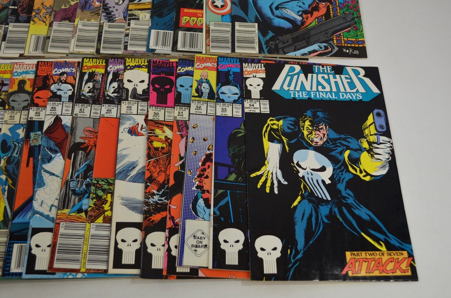 Punisher #11 12 13 14 15 16 17 18 19 20 21 22 23-54 Marvel Comic Book Lot VF 8.0