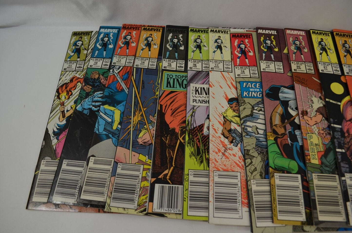Punisher #11 12 13 14 15 16 17 18 19 20 21 22 23-54 Marvel Comic Book Lot VF 8.0