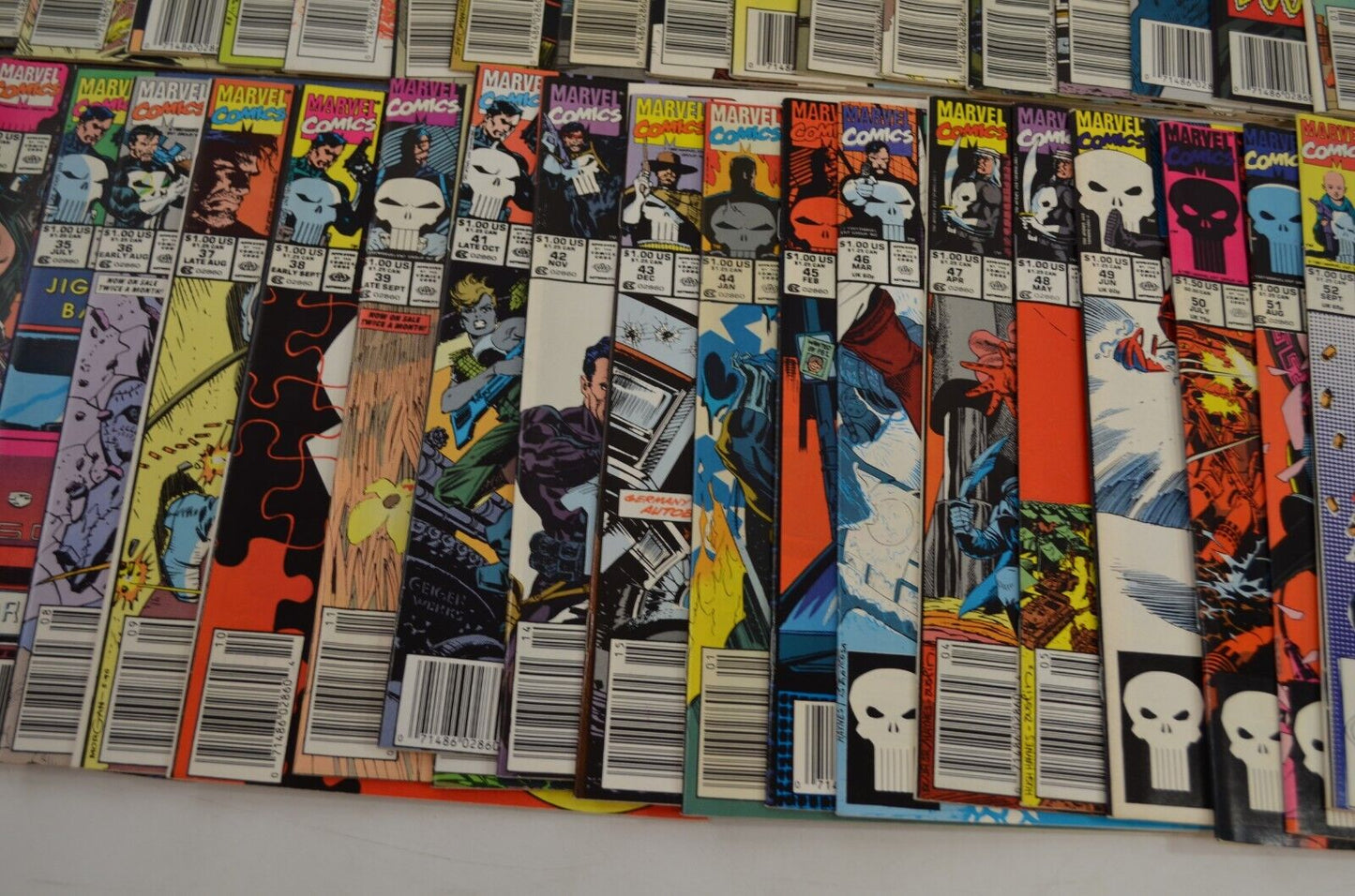 Punisher #11 12 13 14 15 16 17 18 19 20 21 22 23-54 Marvel Comic Book Lot VF 8.0