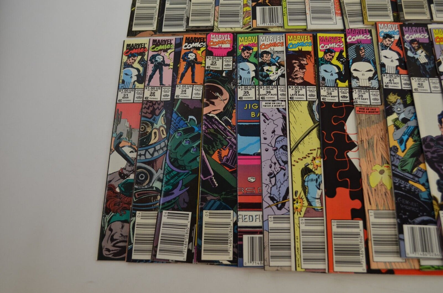 Punisher #11 12 13 14 15 16 17 18 19 20 21 22 23-54 Marvel Comic Book Lot VF 8.0