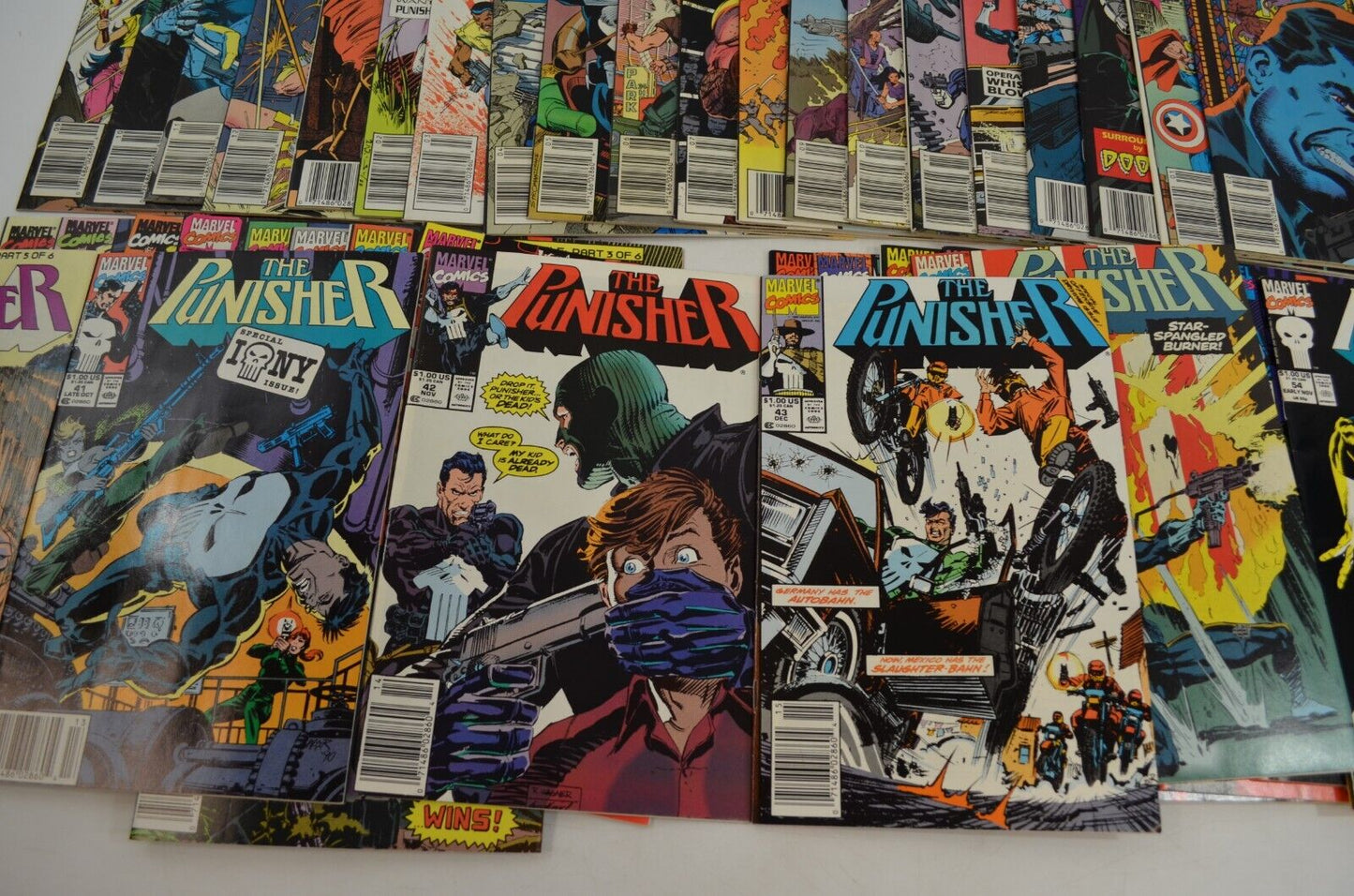Punisher #11 12 13 14 15 16 17 18 19 20 21 22 23-54 Marvel Comic Book Lot VF 8.0