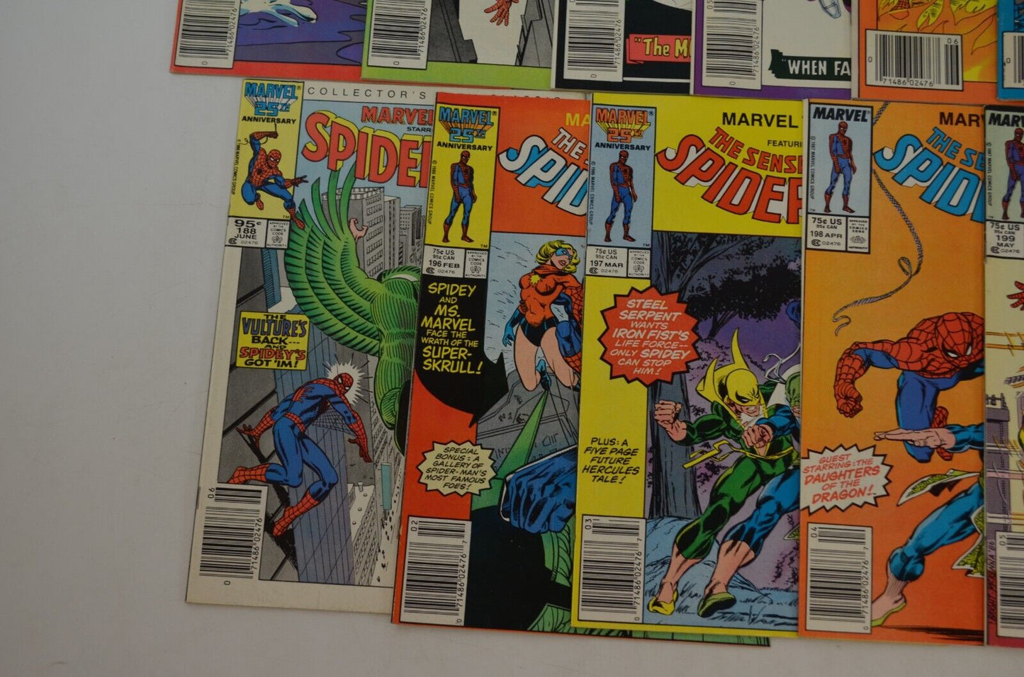Marvel Tales 172-180 188 196-200 Marvel Comic Books 1980s Many CPV Canadian VF