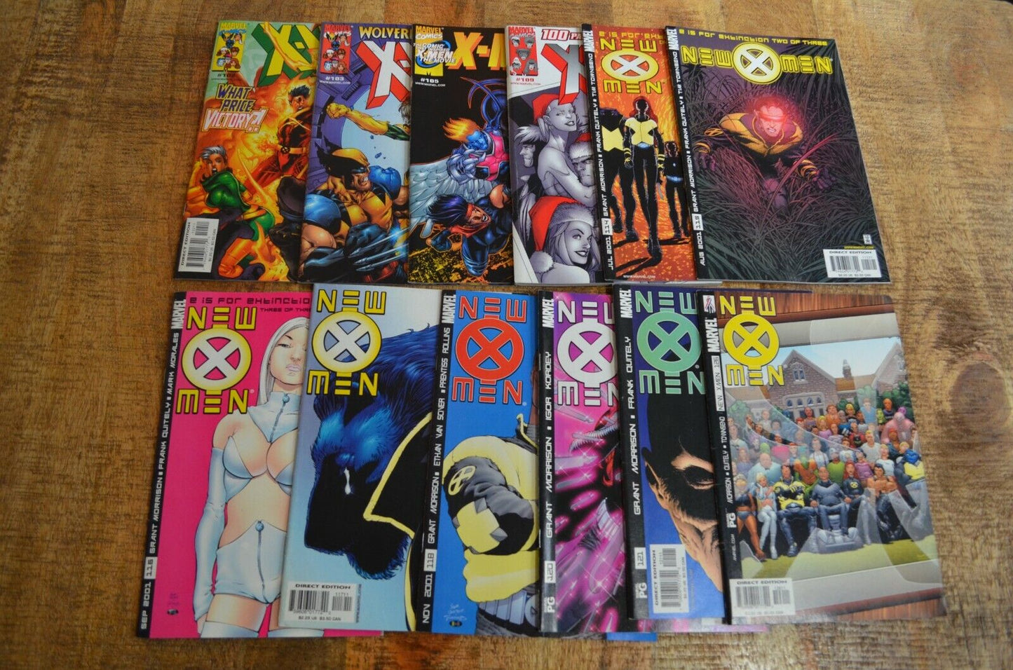 X-Men #102 103 105 109 114-118 120 121 126 Marvel Comics Lot of 12 VF 8.0