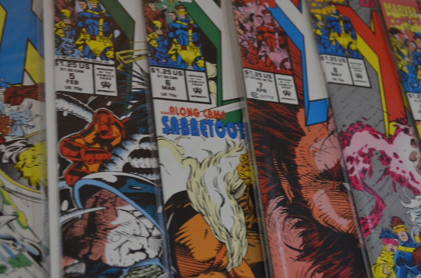 X-Men #1-3 5-13 15 17-25 Marvel Comic Book 1991-1993 Lot of 21 NM 9.2