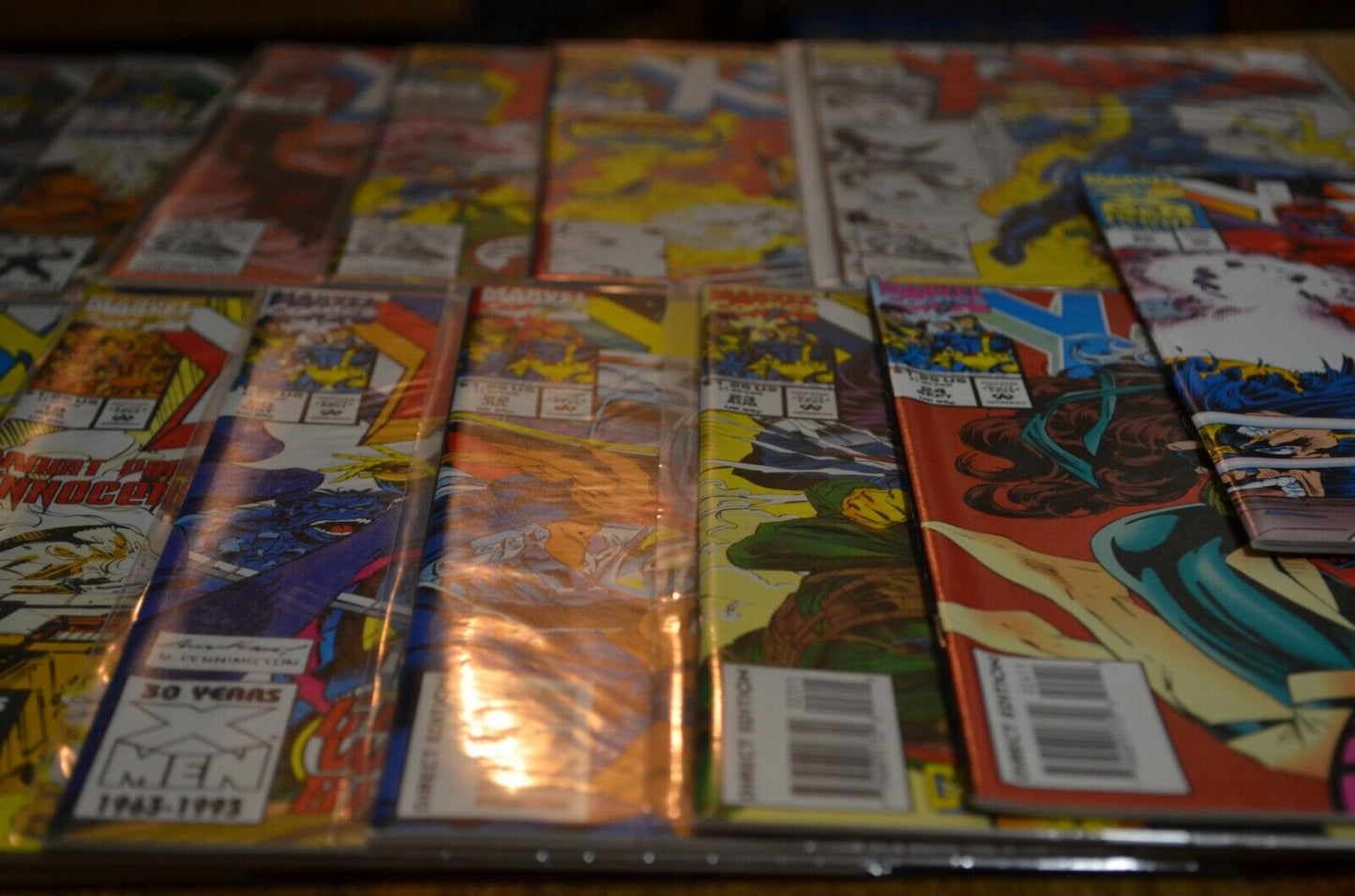 X-Men #1-3 5-13 15 17-25 Marvel Comic Book 1991-1993 Lot of 21 NM 9.2