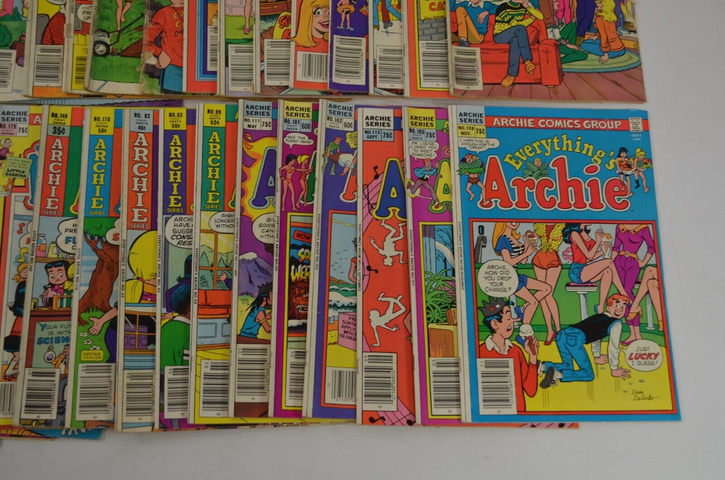 Everything's Archie Little Archie Jughead's Jokes Wilkin Boy Bronze Age Comics