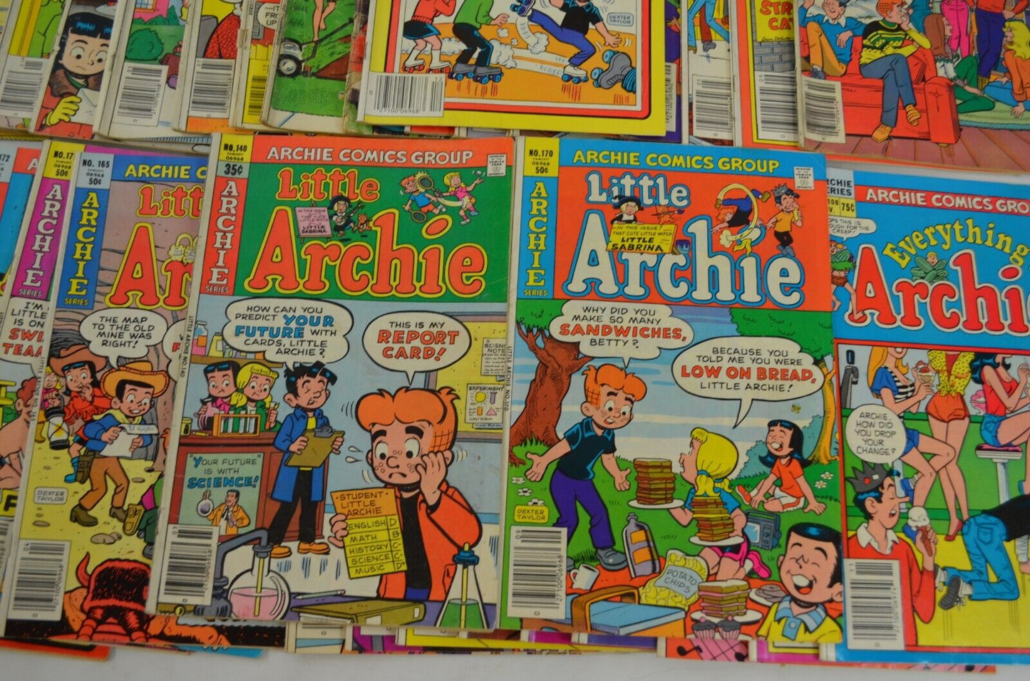 Everything's Archie Little Archie Jughead's Jokes Wilkin Boy Bronze Age Comics