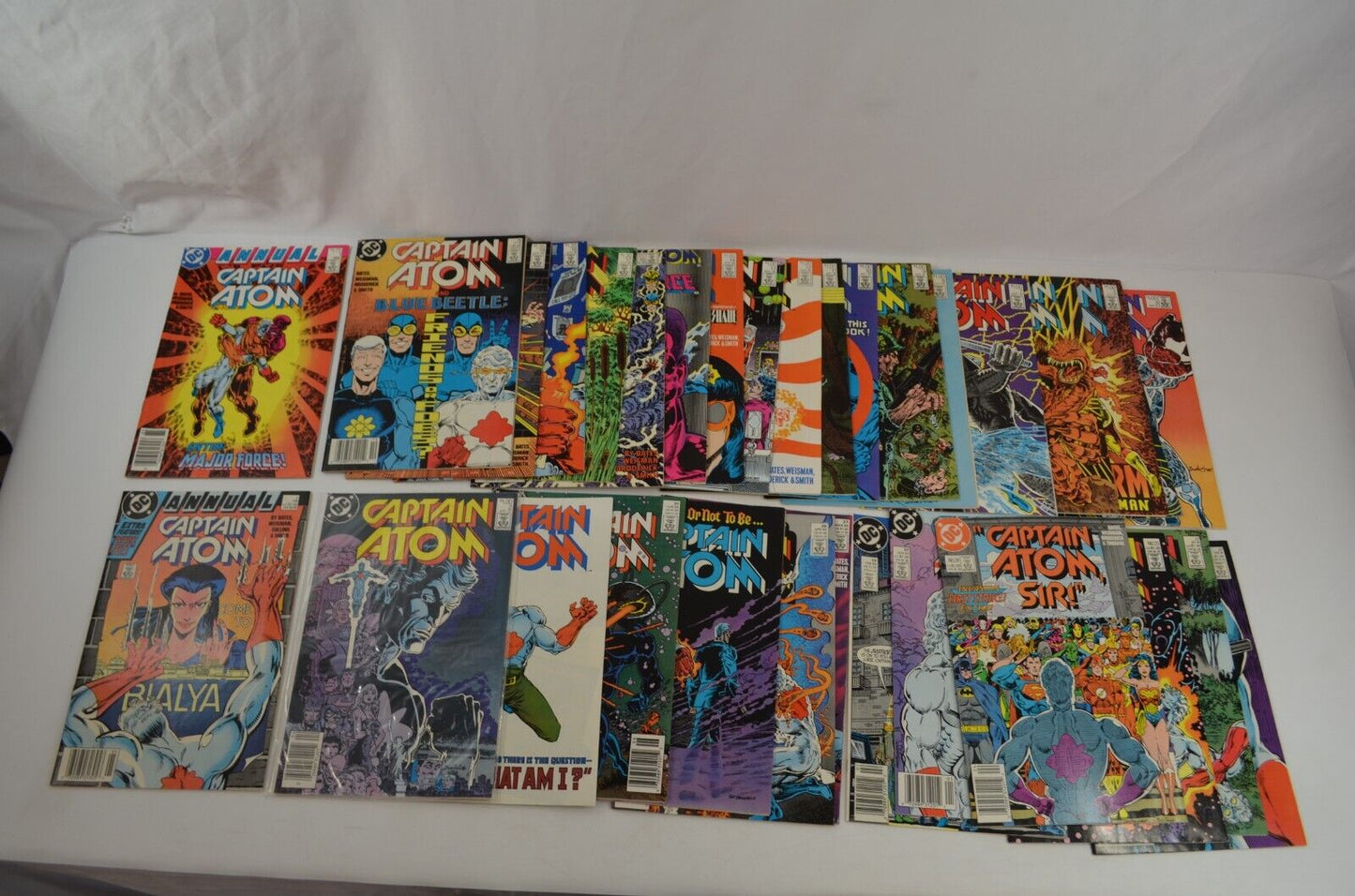 Captain Atom #2 3 4 5 6 7 8 9 10 30 32 Annuals #1 2 DC Comics Lot of 31 VF+ 8.5