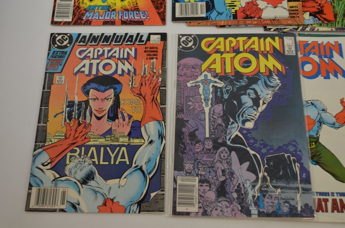 Captain Atom #2 3 4 5 6 7 8 9 10 30 32 Annuals #1 2 DC Comics Lot of 31 VF+ 8.5