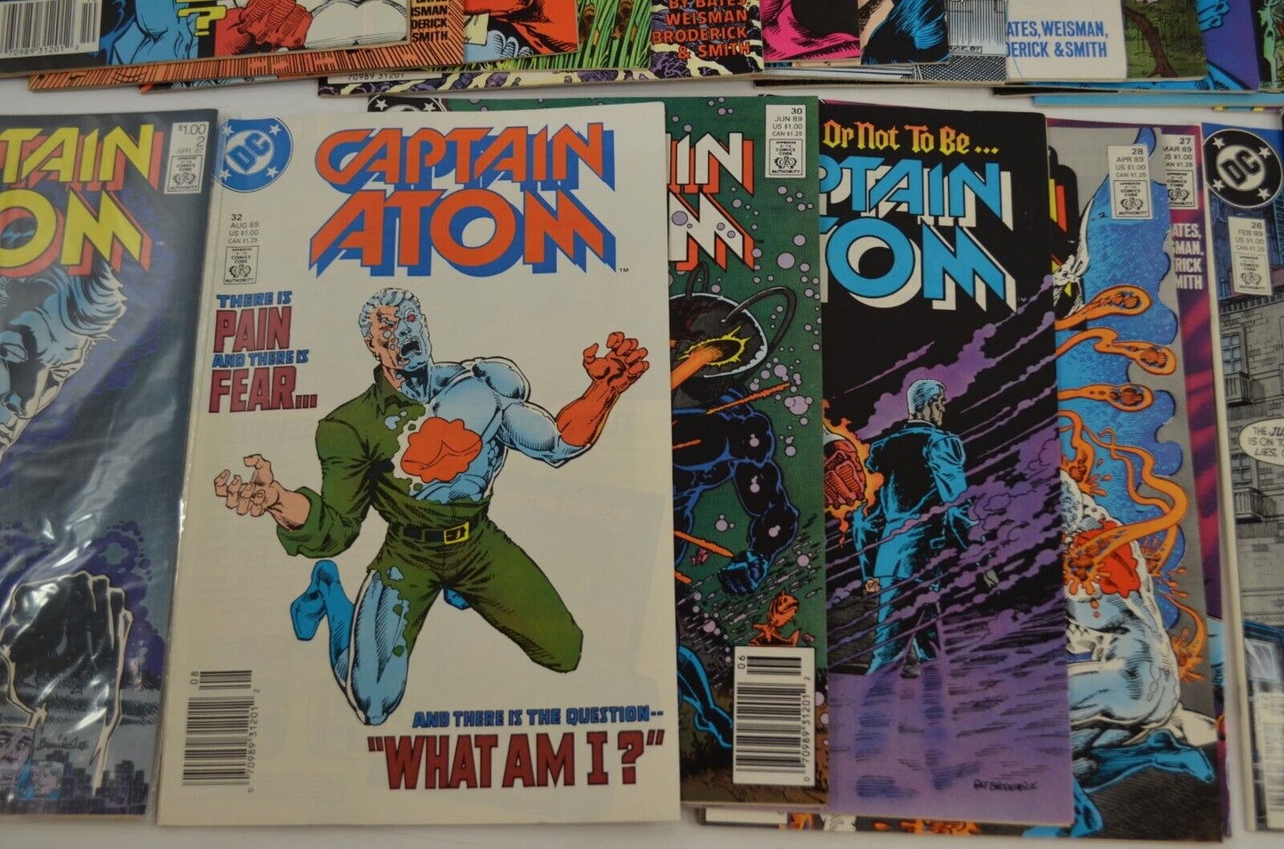 Captain Atom #2 3 4 5 6 7 8 9 10 30 32 Annuals #1 2 DC Comics Lot of 31 VF+ 8.5