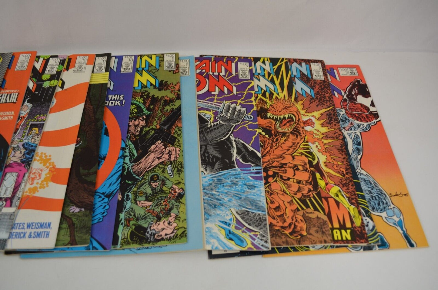 Captain Atom #2 3 4 5 6 7 8 9 10 30 32 Annuals #1 2 DC Comics Lot of 31 VF+ 8.5