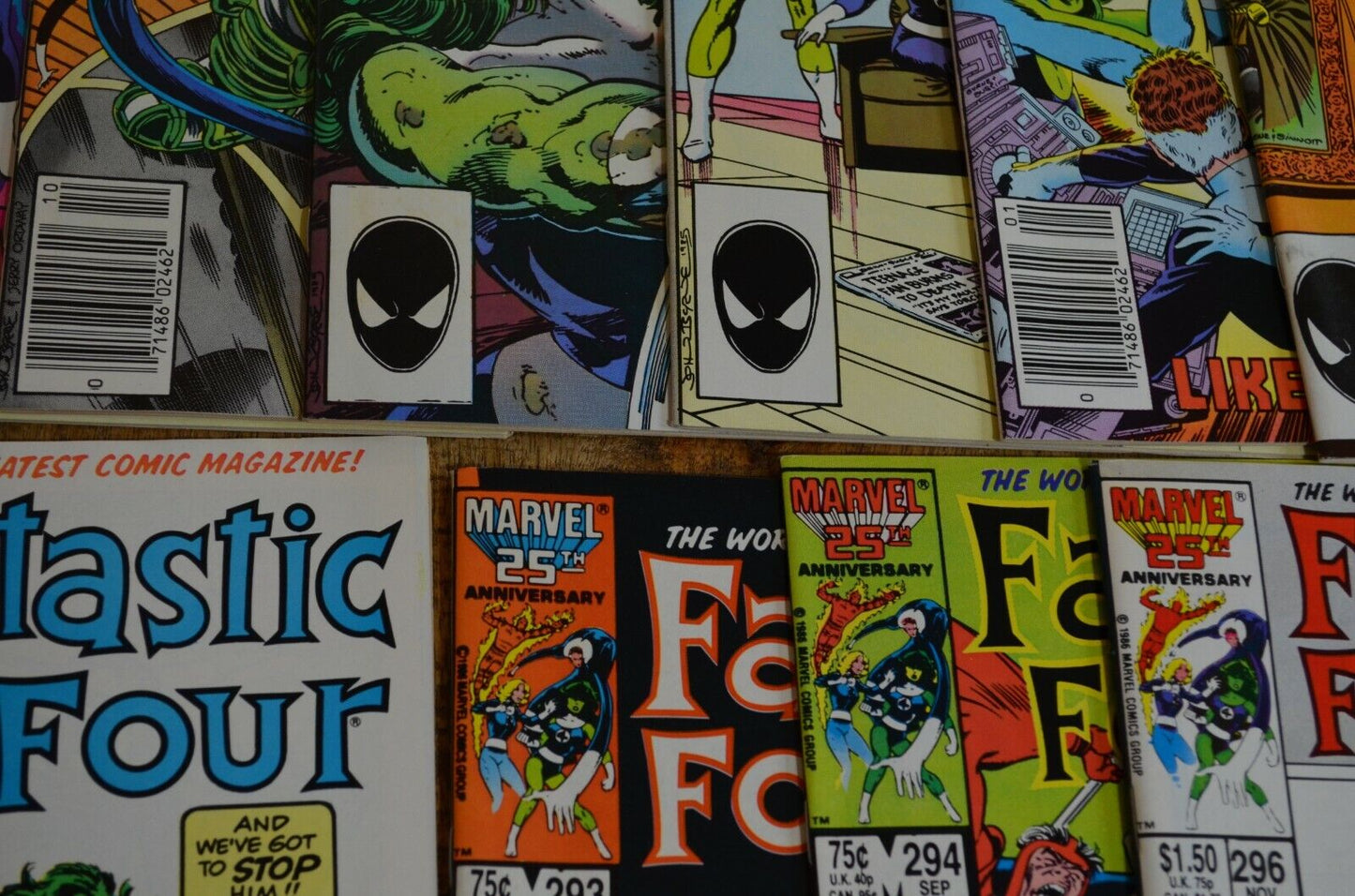 Fantastic Four #280-294 296 297 Marvel Comic Books 1985-1986 Lot of 17 NM 9.0