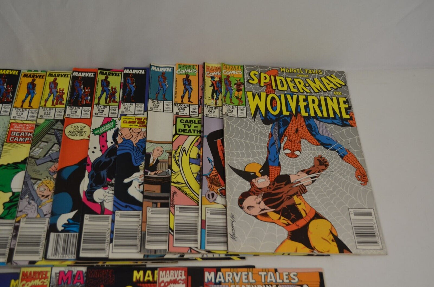 Marvel Tales #201-265 Incomplete Run 1980s Copper Age Spider-Man Comics Lot VF-