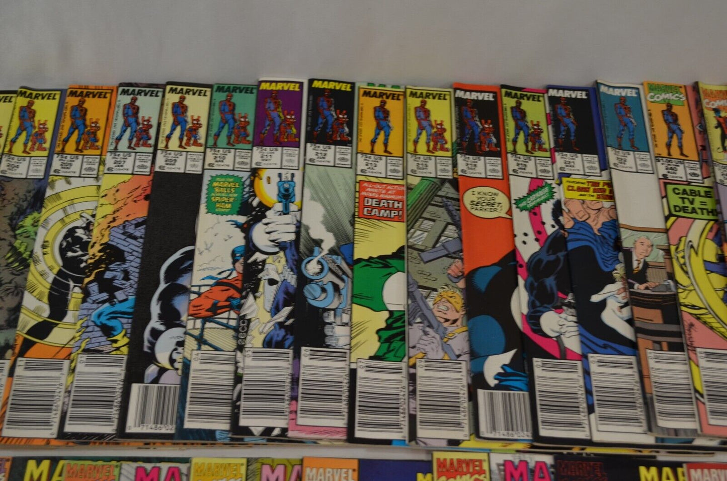Marvel Tales #201-265 Incomplete Run 1980s Copper Age Spider-Man Comics Lot VF-
