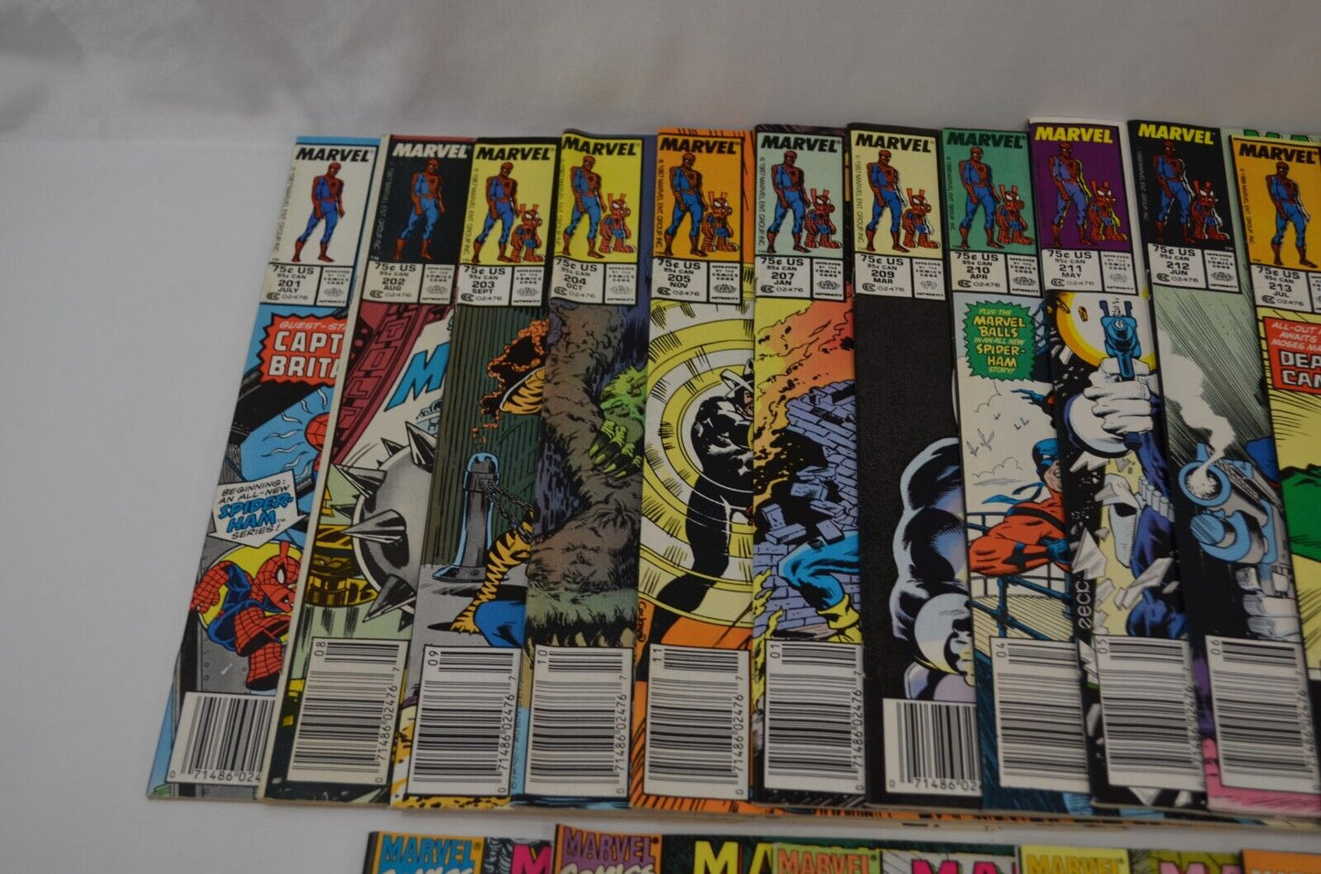 Marvel Tales #201-265 Incomplete Run 1980s Copper Age Spider-Man Comics Lot VF-