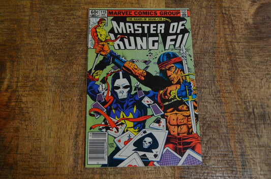 Master of Kung Fu #115 Hands of Shang Chi Marvel Comic Book Fu Manchu VG 4.5