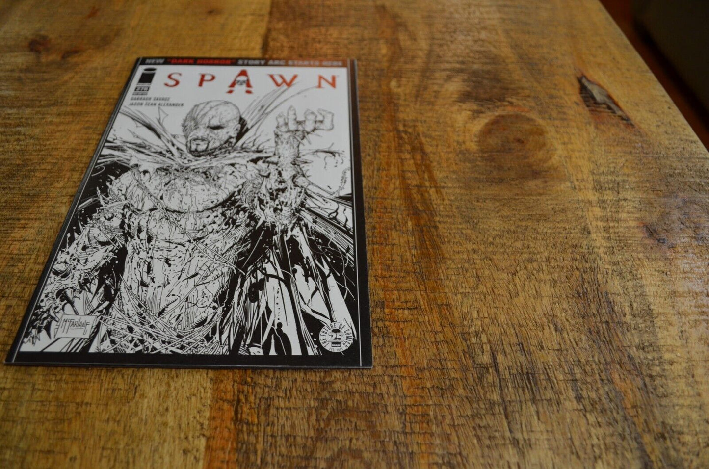 Spawn #276 McFarlane Black & White Cover Variant Dark Horror Pt 1 Image Comic NM