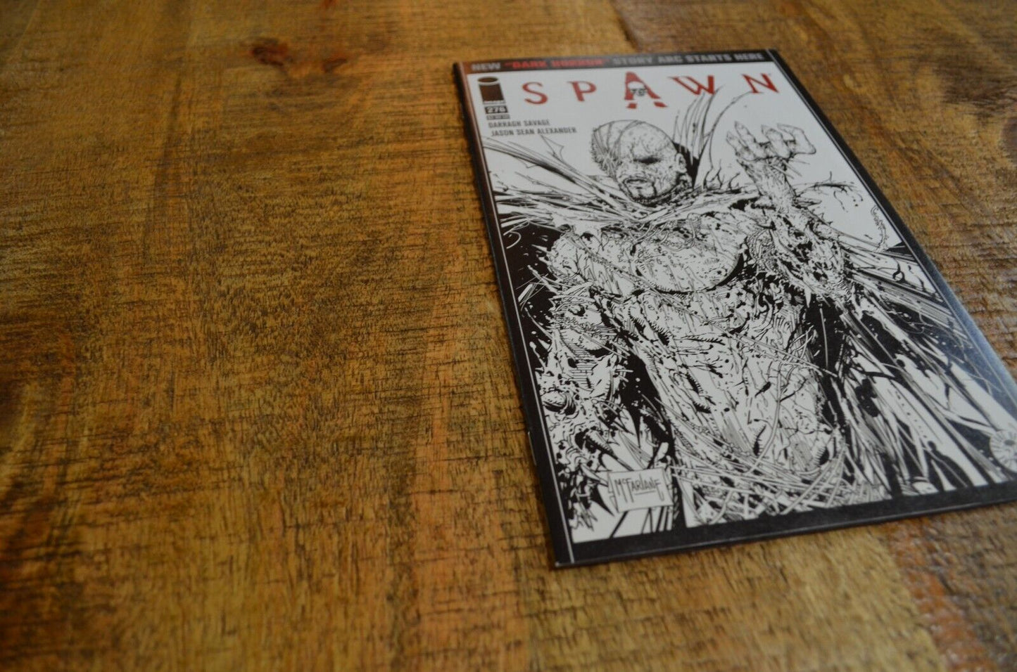 Spawn #276 McFarlane Black & White Cover Variant Dark Horror Pt 1 Image Comic NM