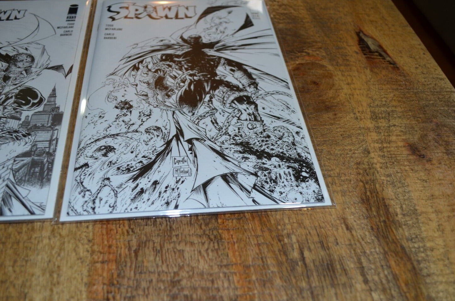 Spawn #314 315 Sketch Variant Cover Image Comics Lot of 2 NM