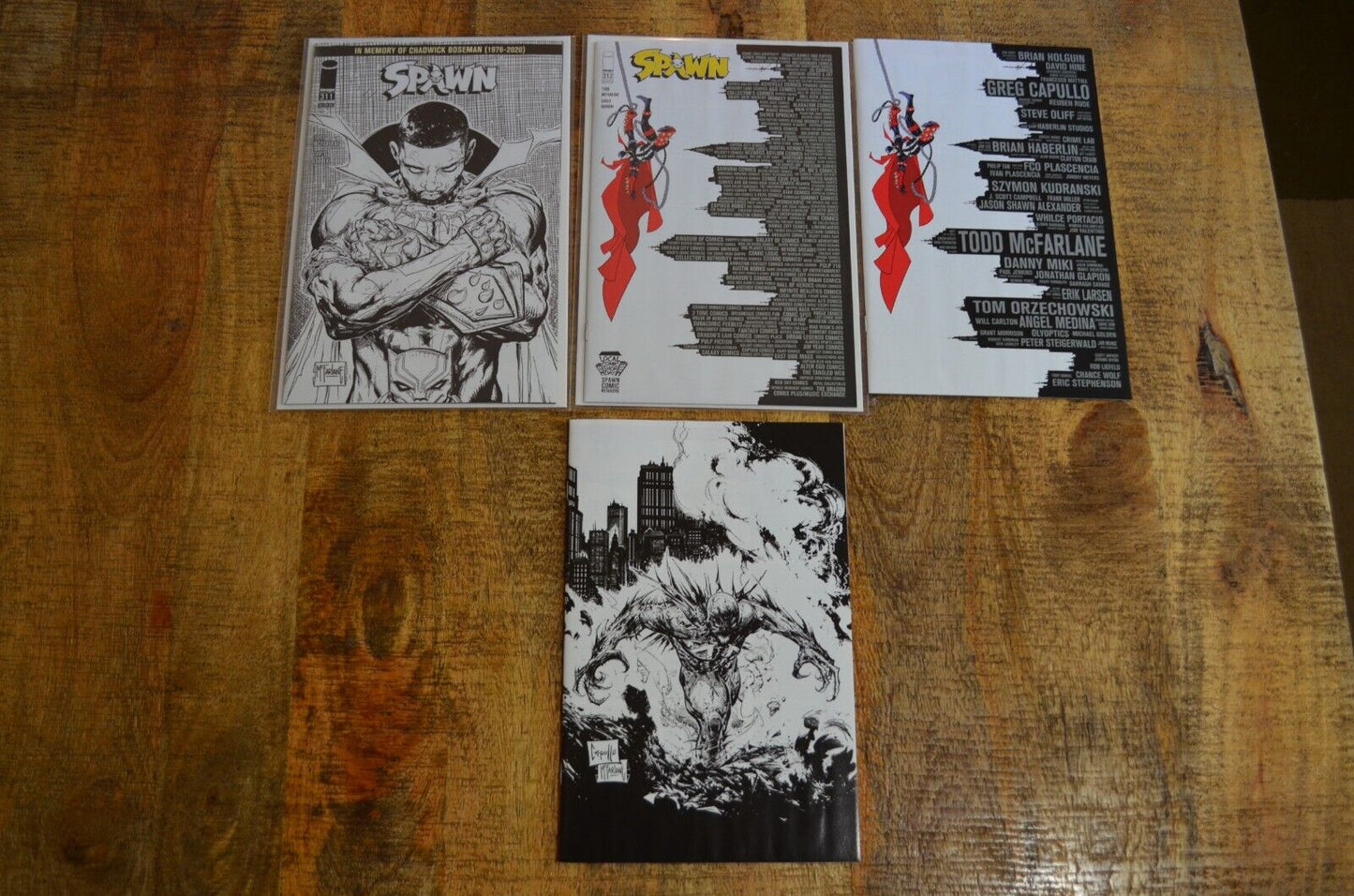 Spawn #311 312 313 Sketch Variant & #312 1st Print Image Comics Lot of 4 NM-