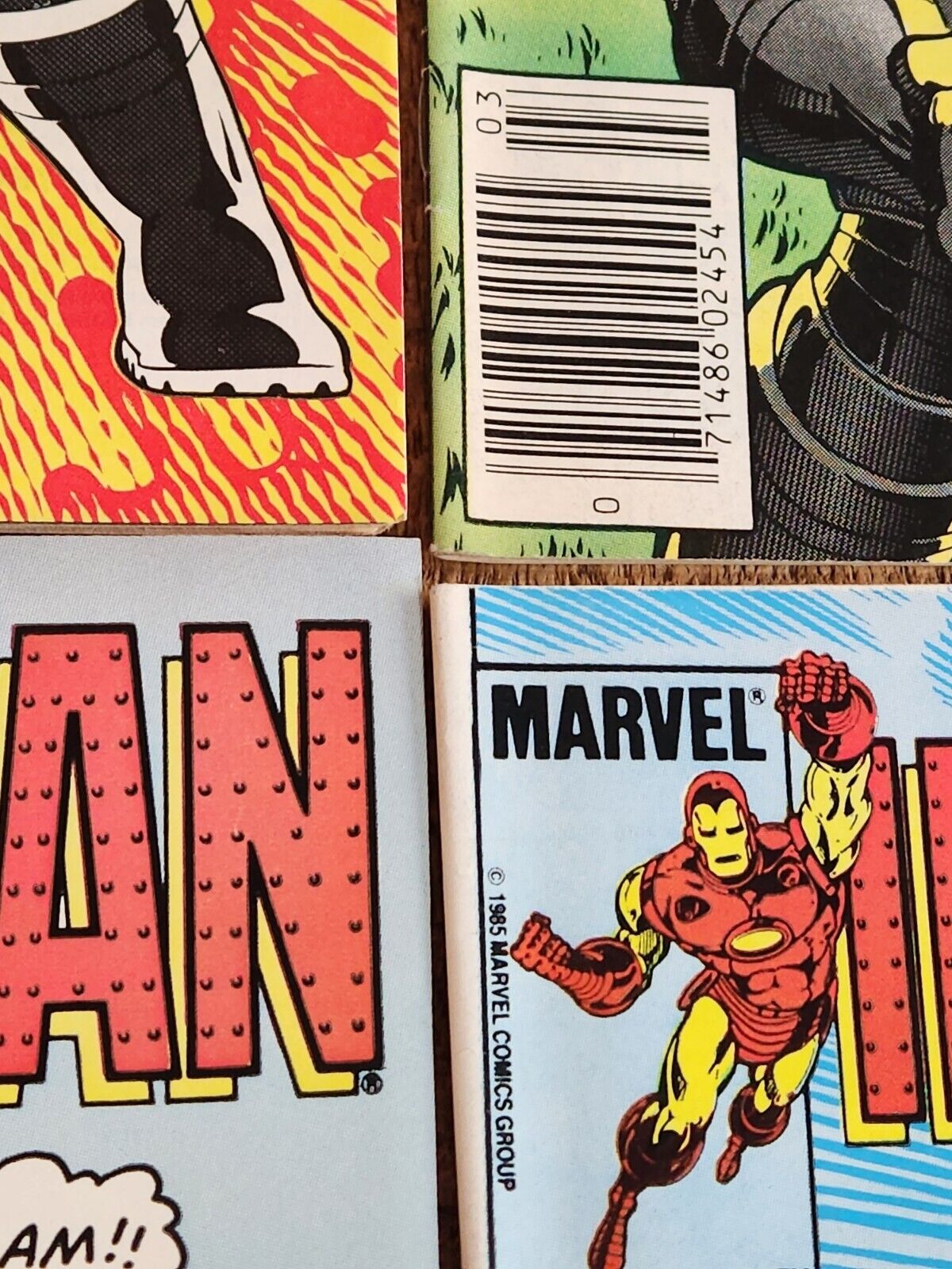 Iron Man #190-199 Incl some Canadian Price Variants Marvel Comic Book Lot VF