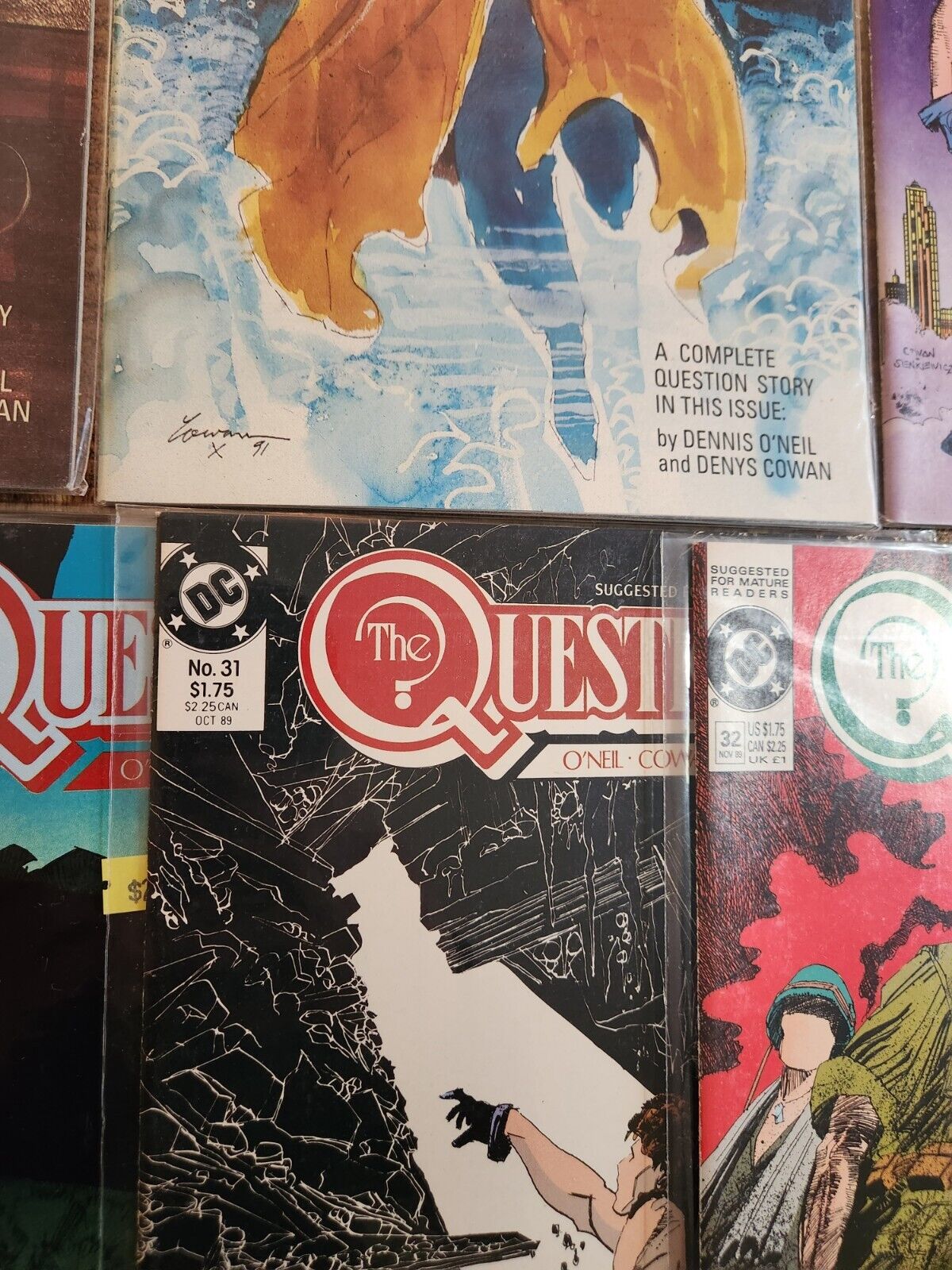 The Questions Quarterly #1 2 Annual #1 27 29-34 DC Comics Lot of 10 NM- 9.2